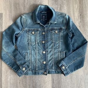 EUC Girls Gap Icon Denim Jacket - XXL (14/16)